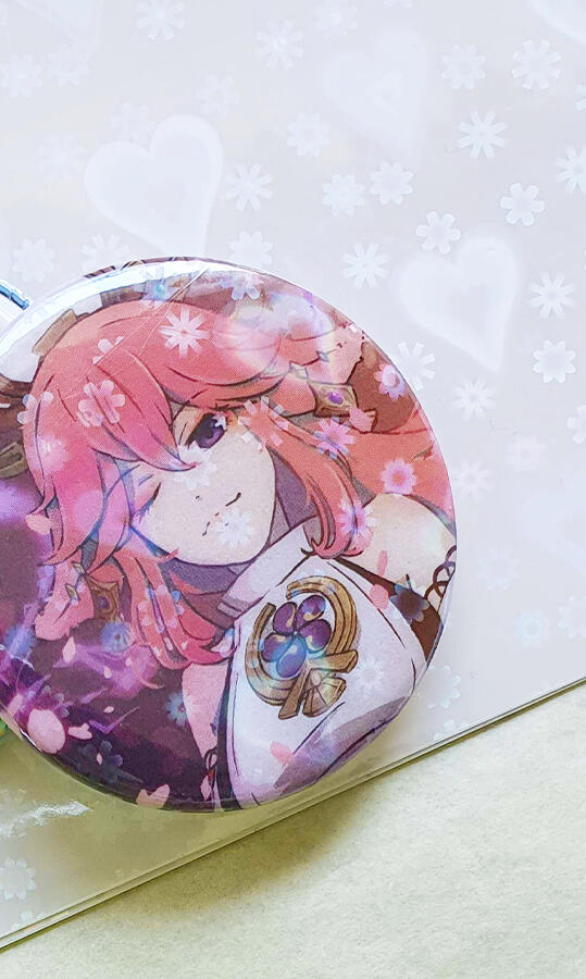 Heart shaped buttons